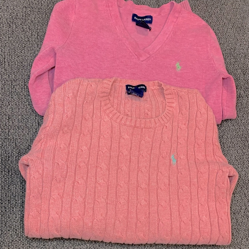 Ralph Lauren Girls Sweaters